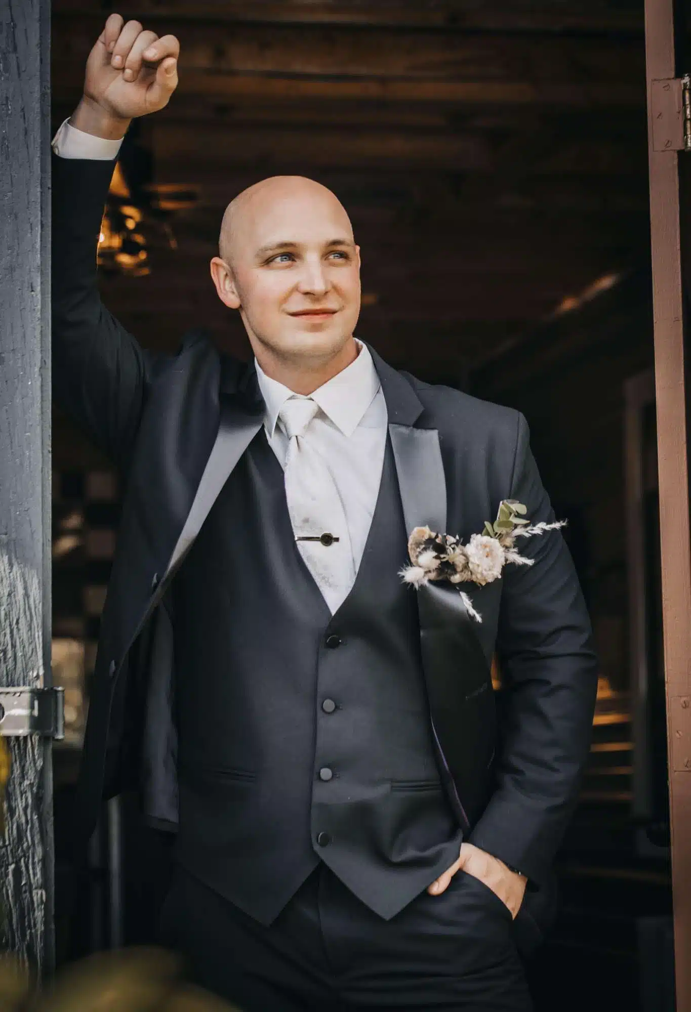 Michael and Maggie's Fall Grain Loft Wedding