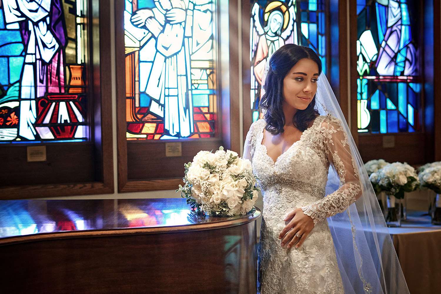 Cortney & Brian’s Elegant Black & White Wedding at the Radisson Green Bay