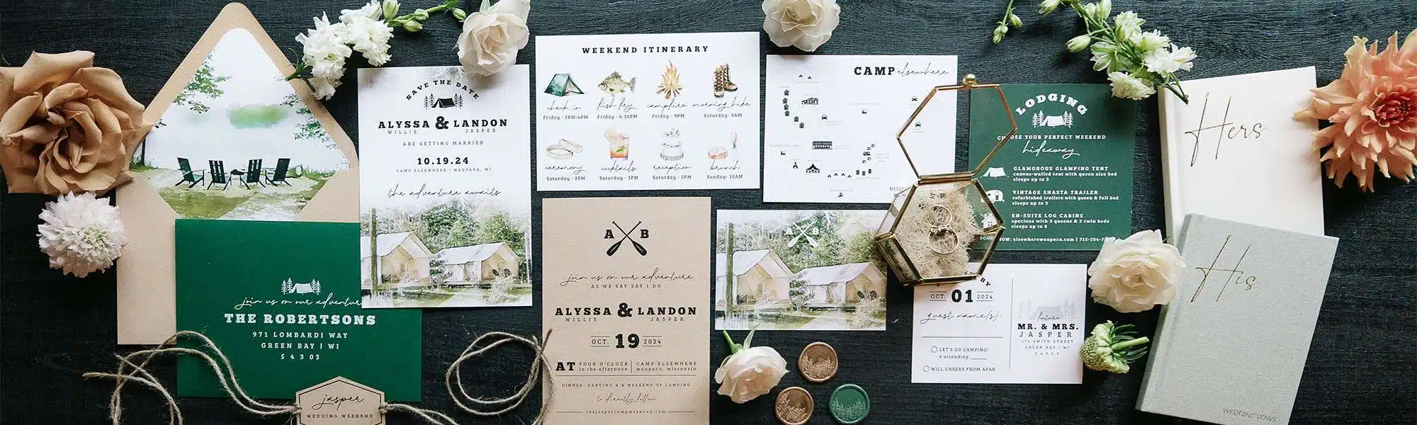 Wedding Invitation Inspiration with L.Designs