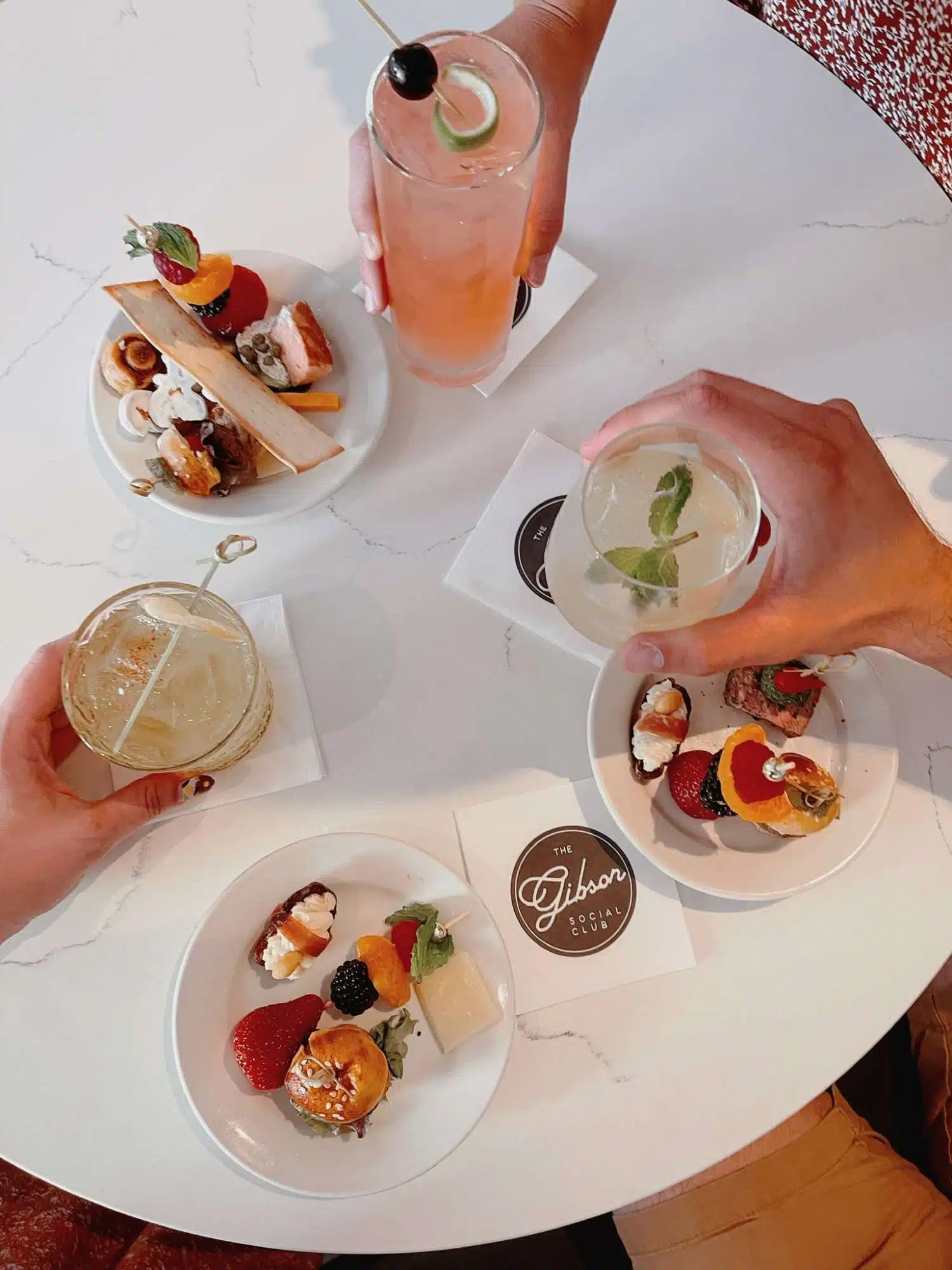 Cocktails at the Gibson Social Club in Oshkosh, WI