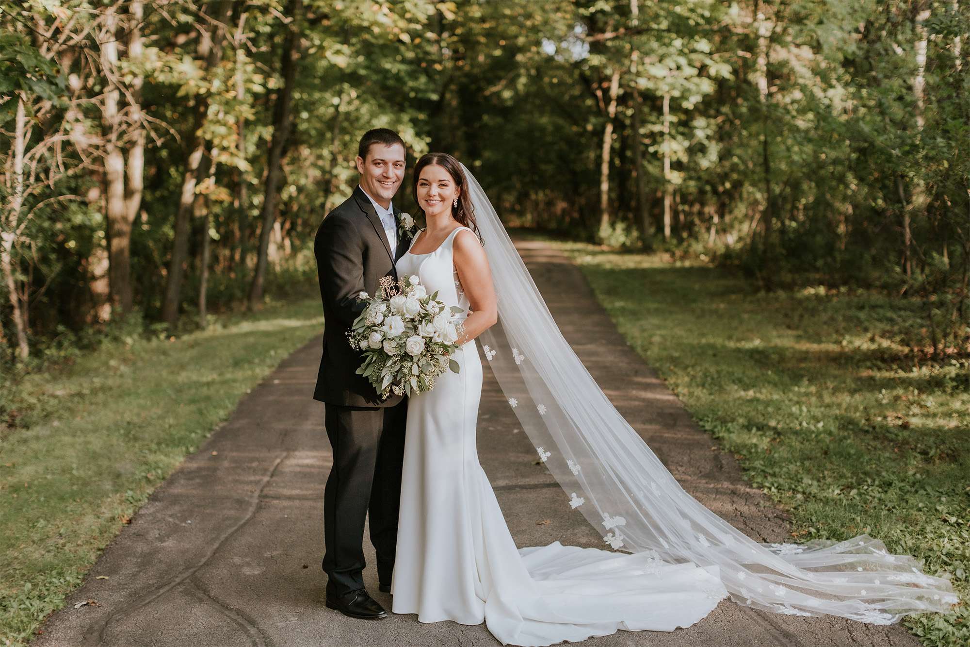 Jenna and Austin’s timeless, home run of a wedding