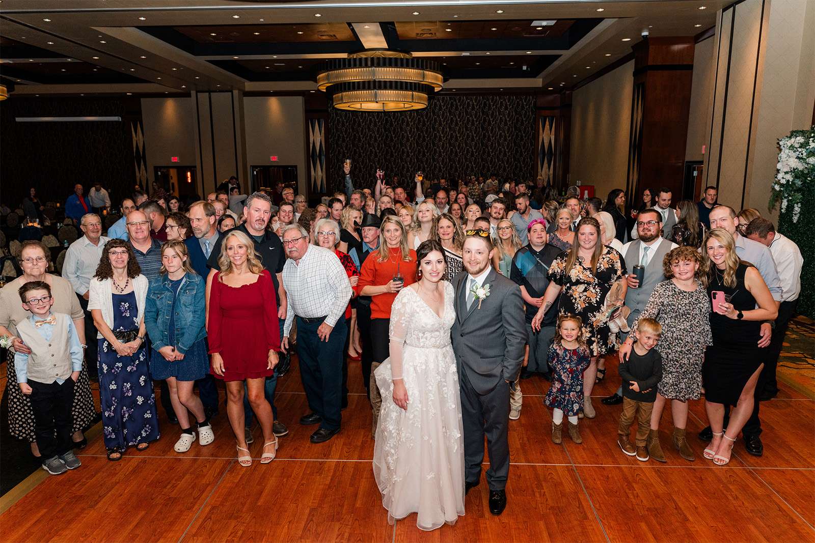 Fall Wedding at Menominee Casino & Resort