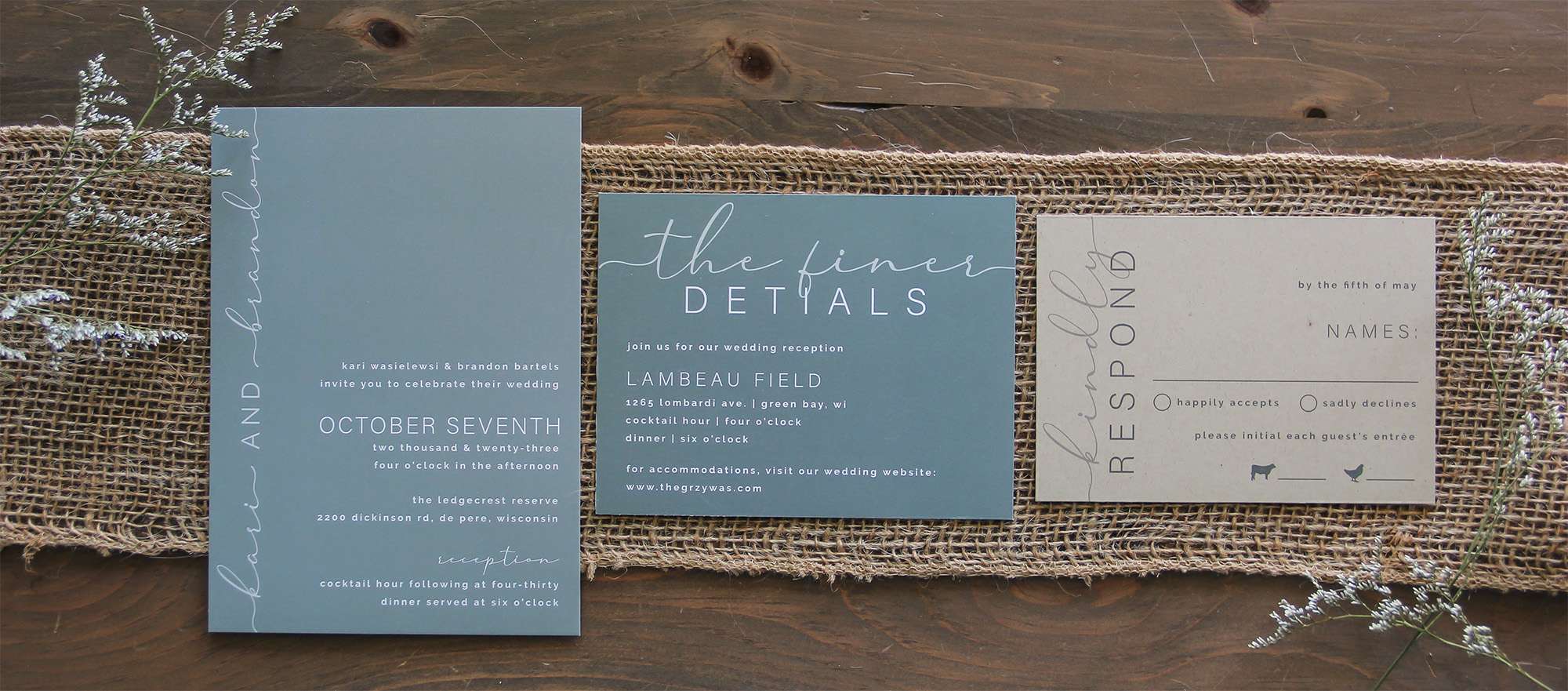 Signed on the side design by L.designs.