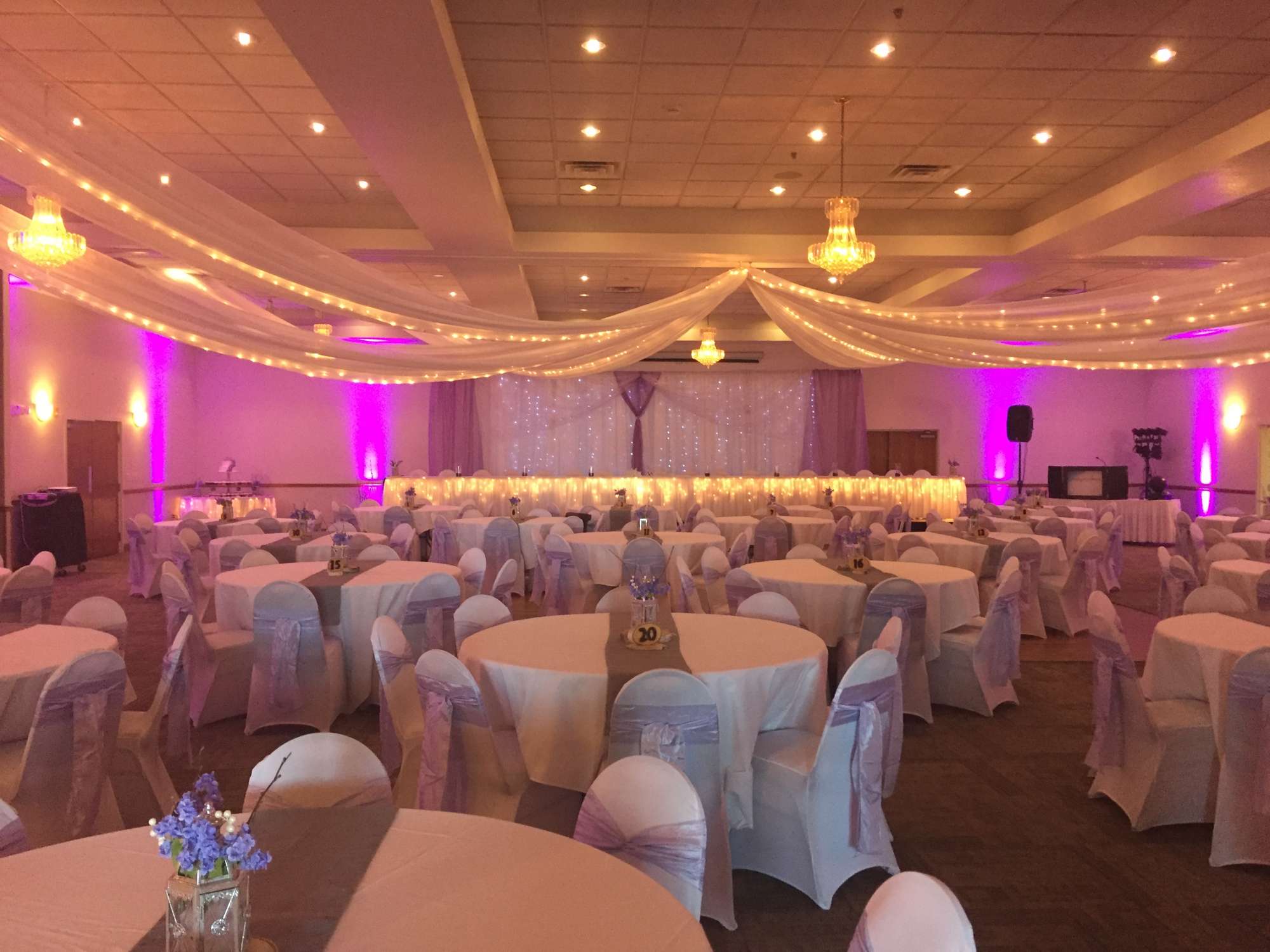 La Sure's Hall Banquet & Catering wedding reception