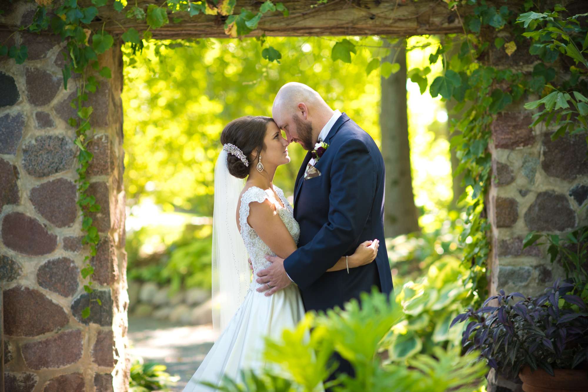 Traci and Joel’s Stadium View Wedding