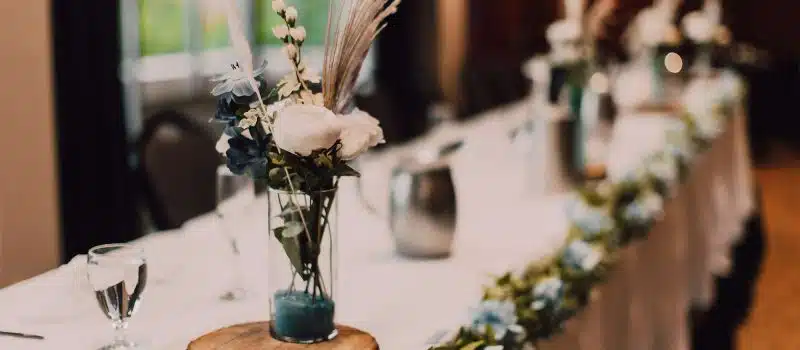 Head table at UW Stevens Point.