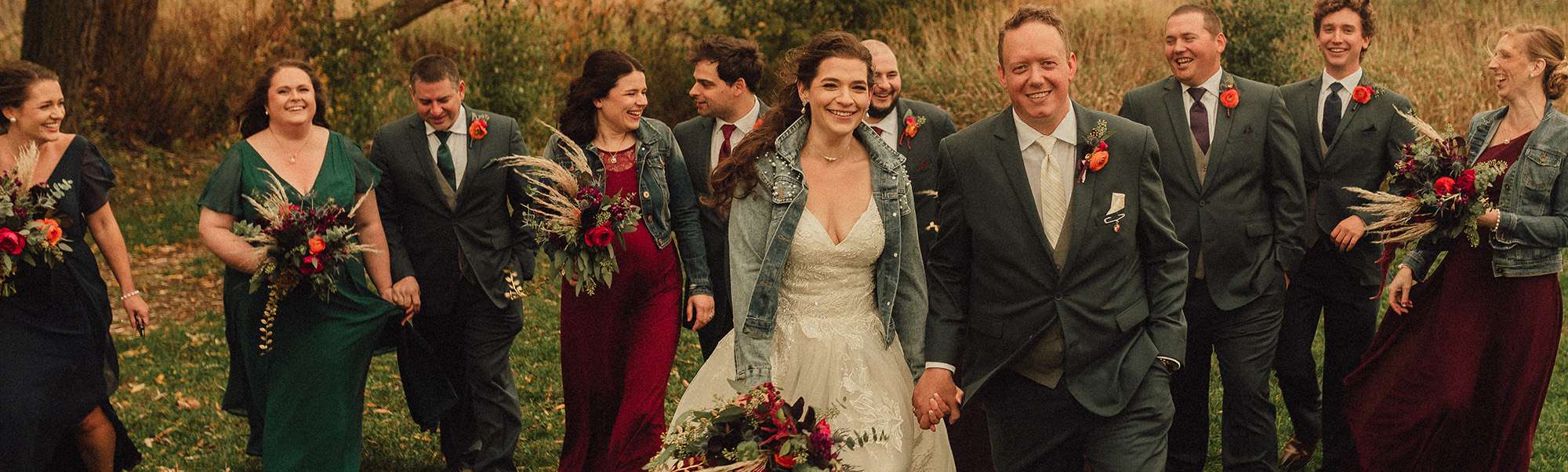 Fall Oshkosh Wedding at Poplar Creek Barn