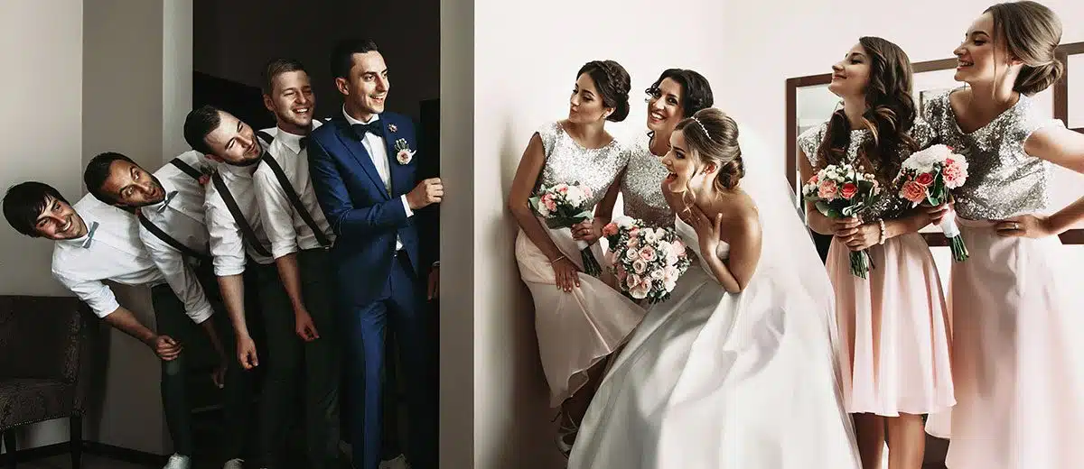 Choosing bridesmaids and groomsmen