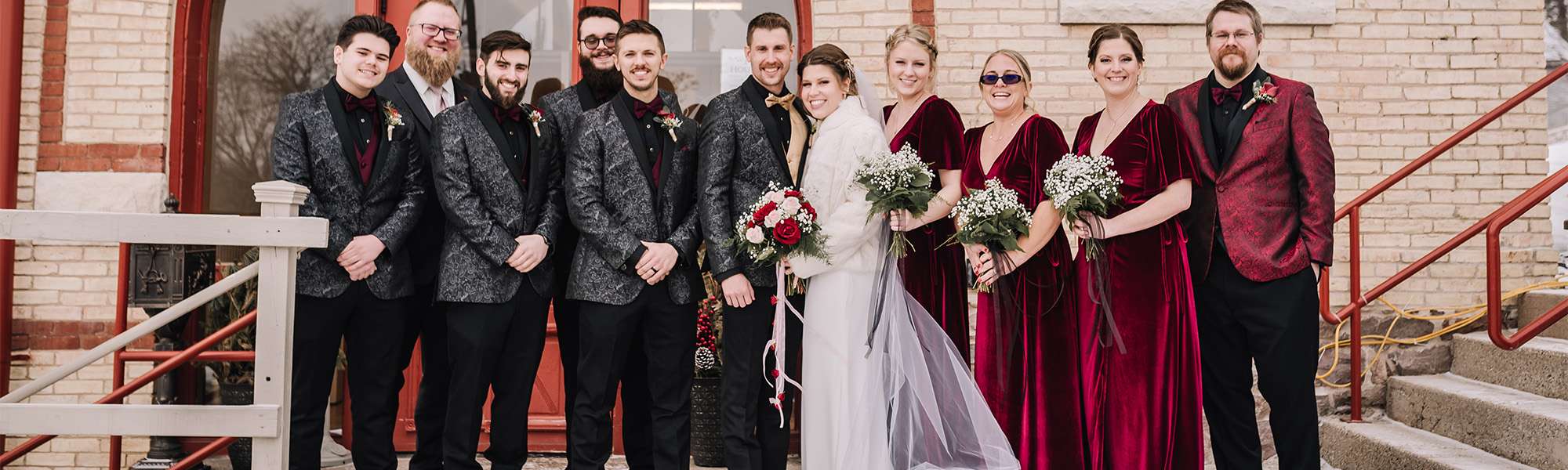 Danes Hall Winter Wedding – Nicci & Mitch