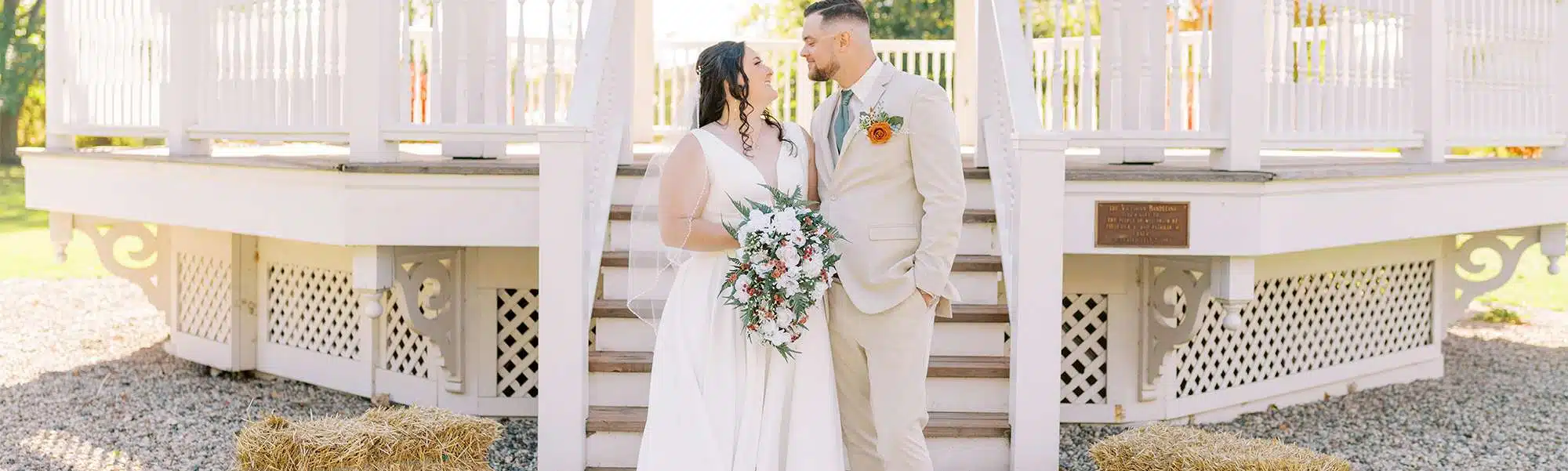 Rustic, Fall Wedding at Heritage Hill State Park