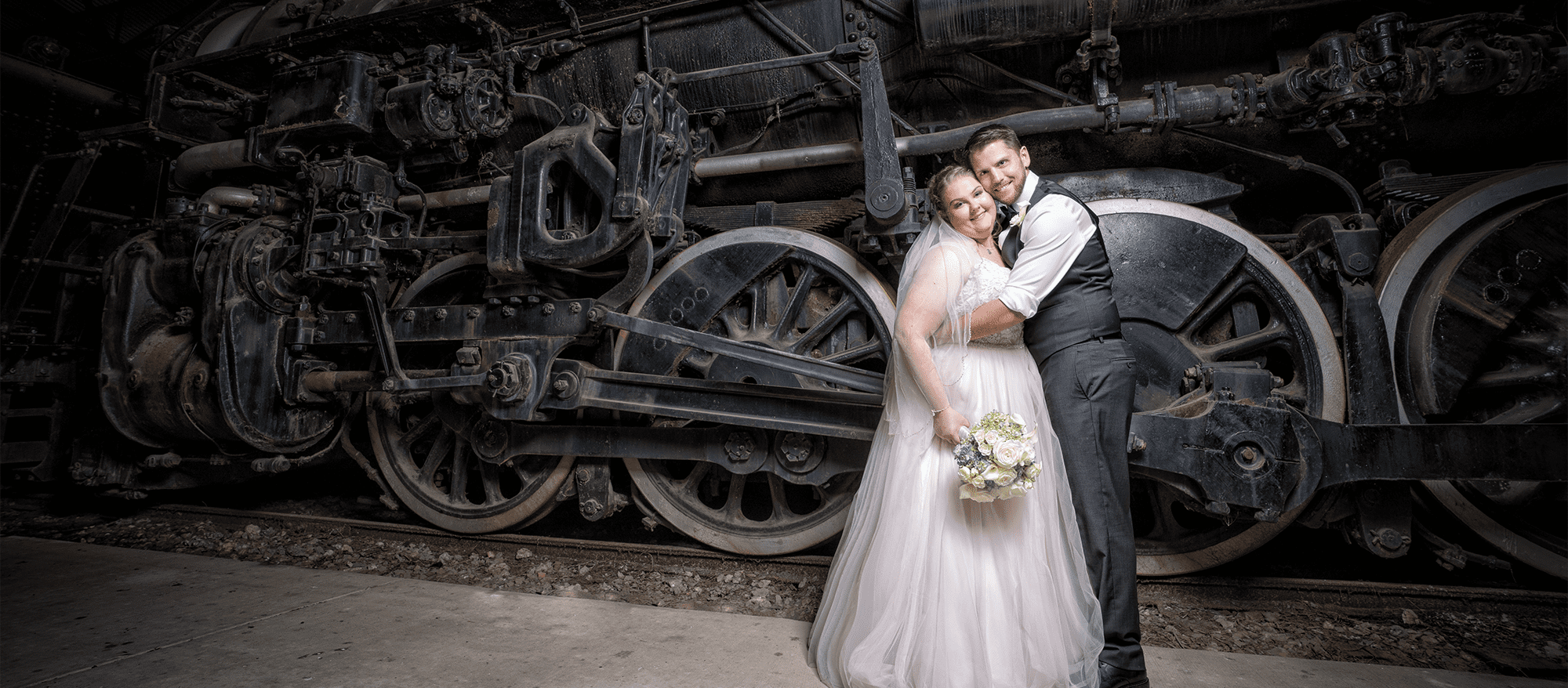 Haley & Alex’s Rustic Railroad Wedding