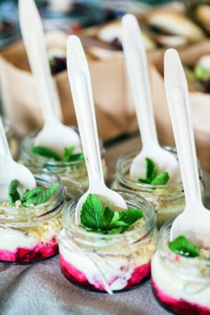 single serving dessert