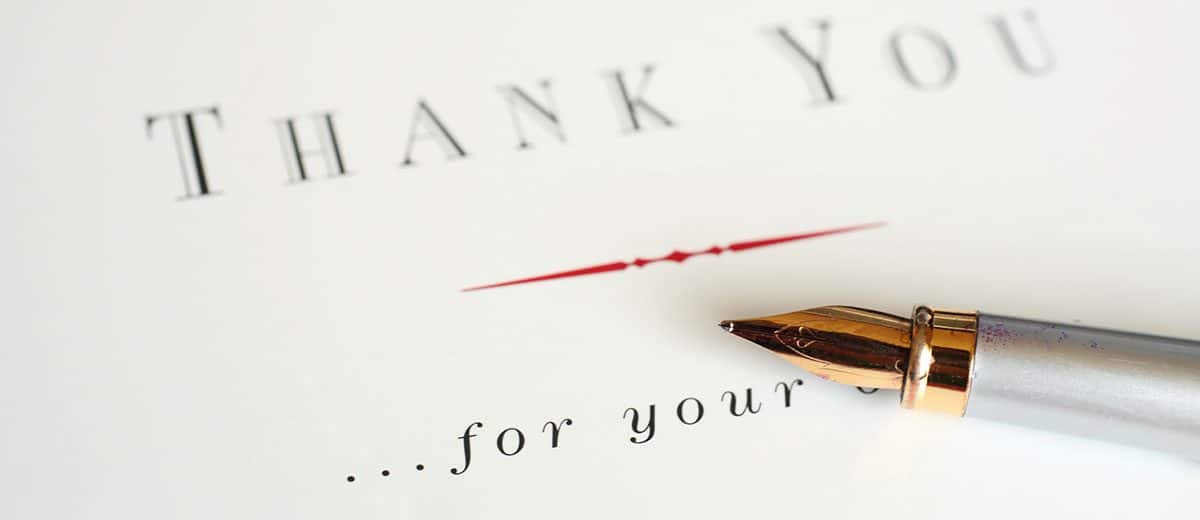 5 Tips for Writing Wedding Thank Yous