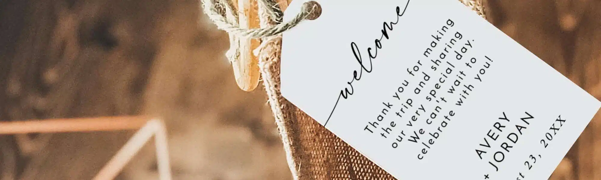 Guest Welcome Bag Ideas for Your Wedding