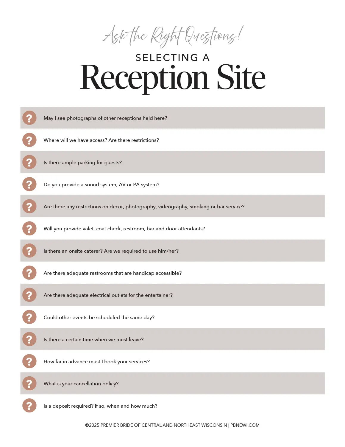 Ask the Right Questions