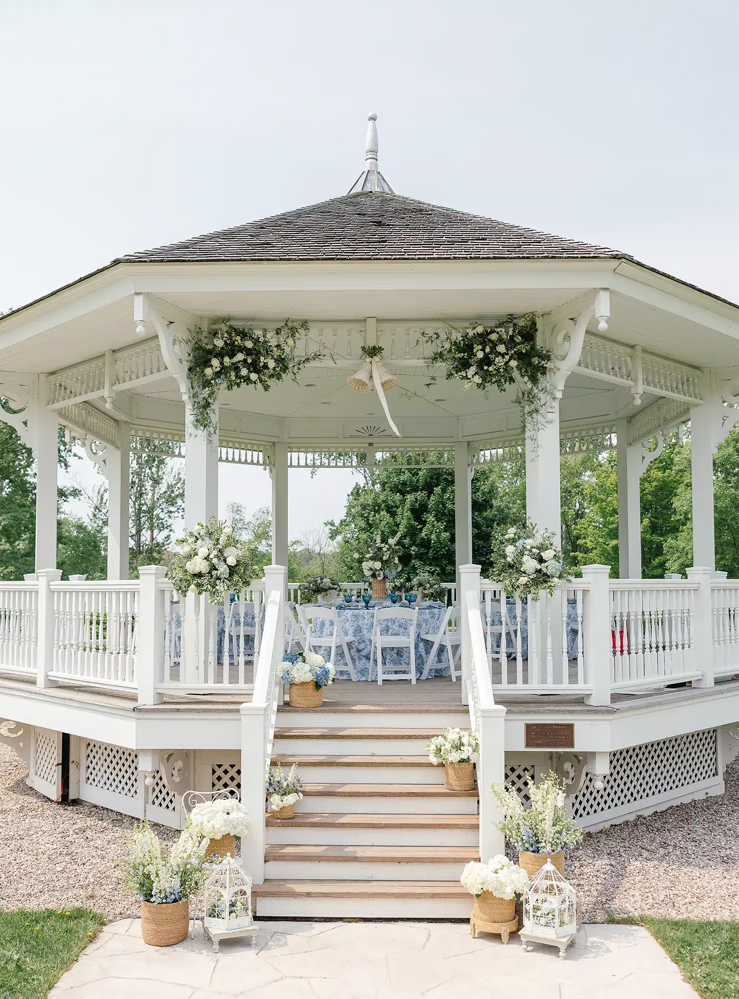 French Country styled gazebo at Heritage Hill in Green Bay. French Country styled gazebo at Heritage Hill in Green Bay.