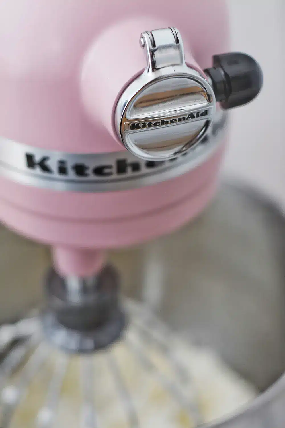 Pink stand mixer. Pink stand mixer.