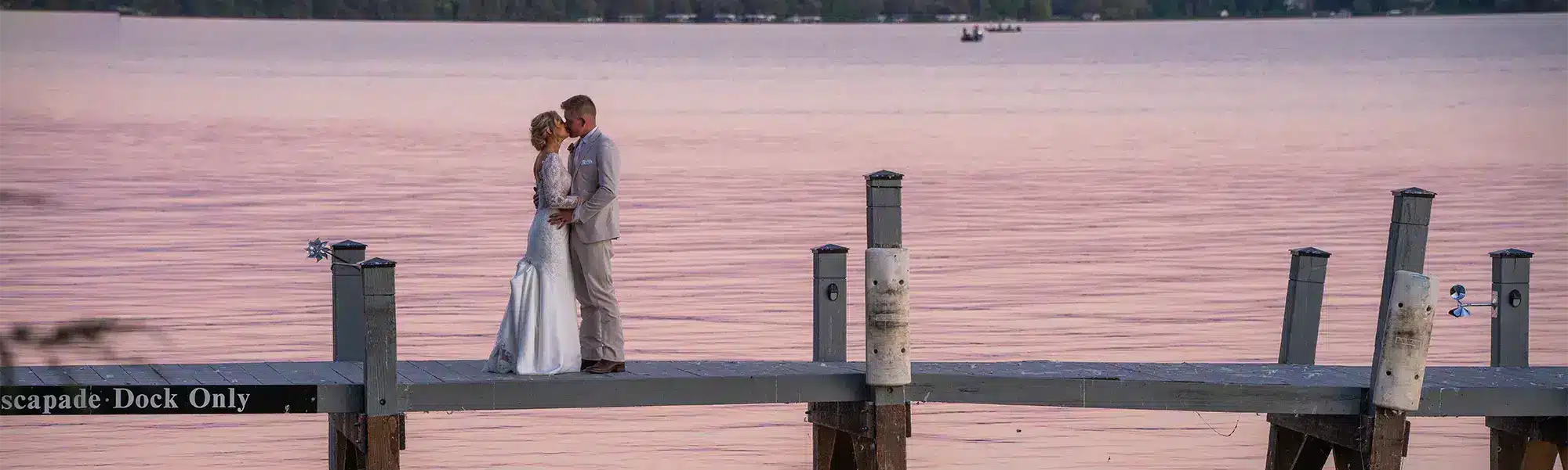Kylie and Trevor’s Fall Green Lake Wedding