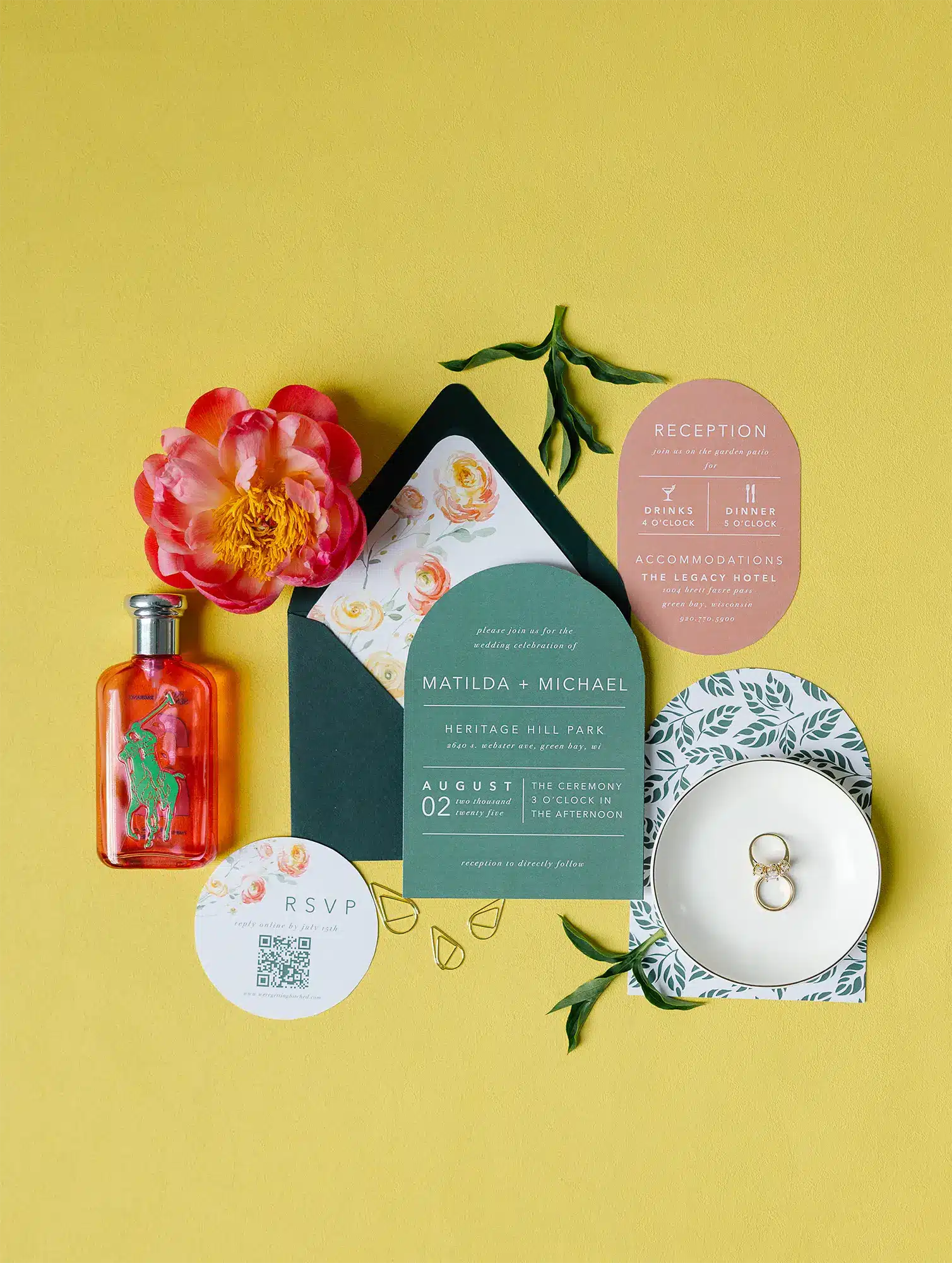 Wedding invitation designed by L.Designs . Wedding invitation designed by L.Designs .