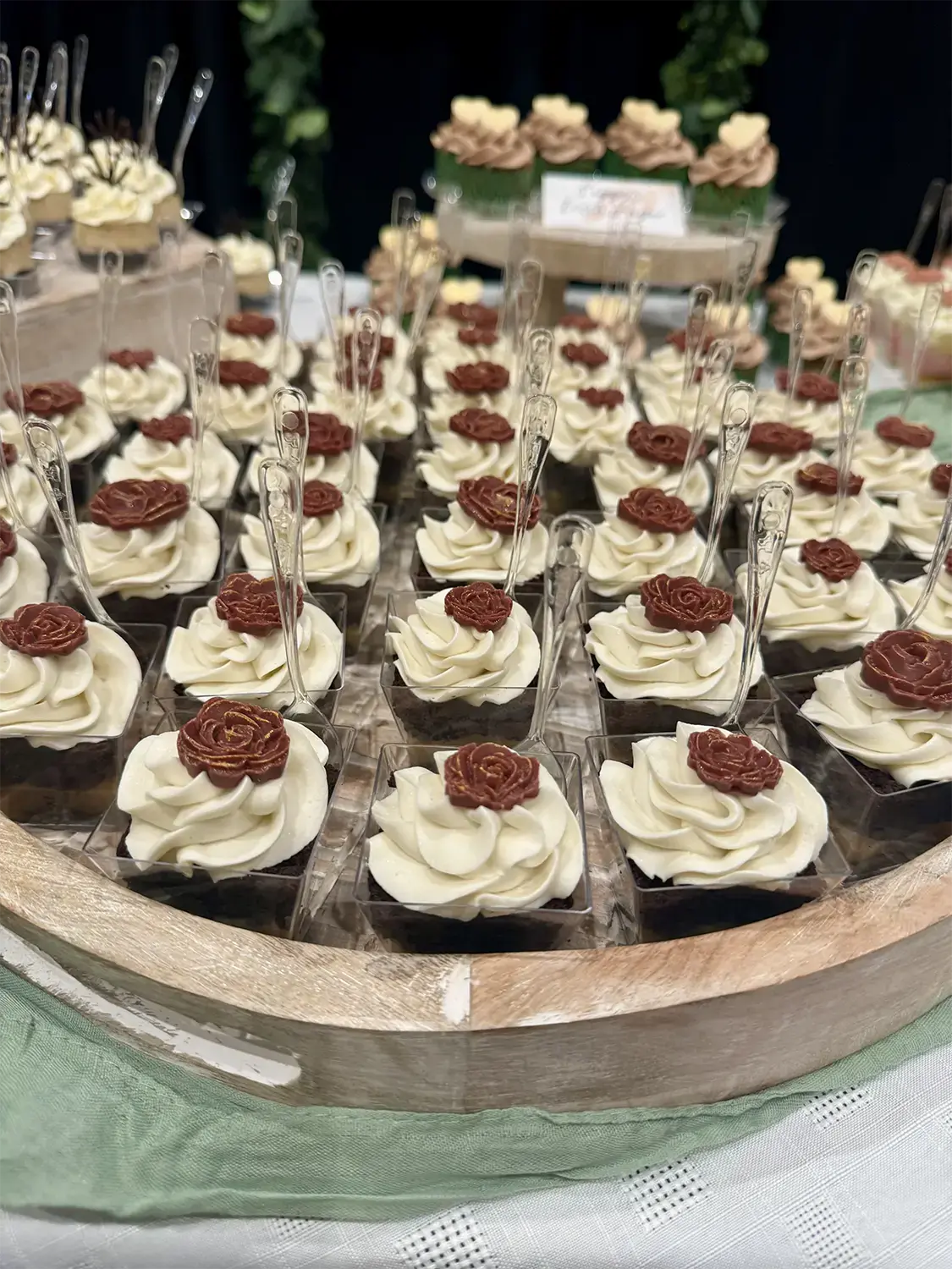 Wedding show sweets table samples Wedding show sweets table samples