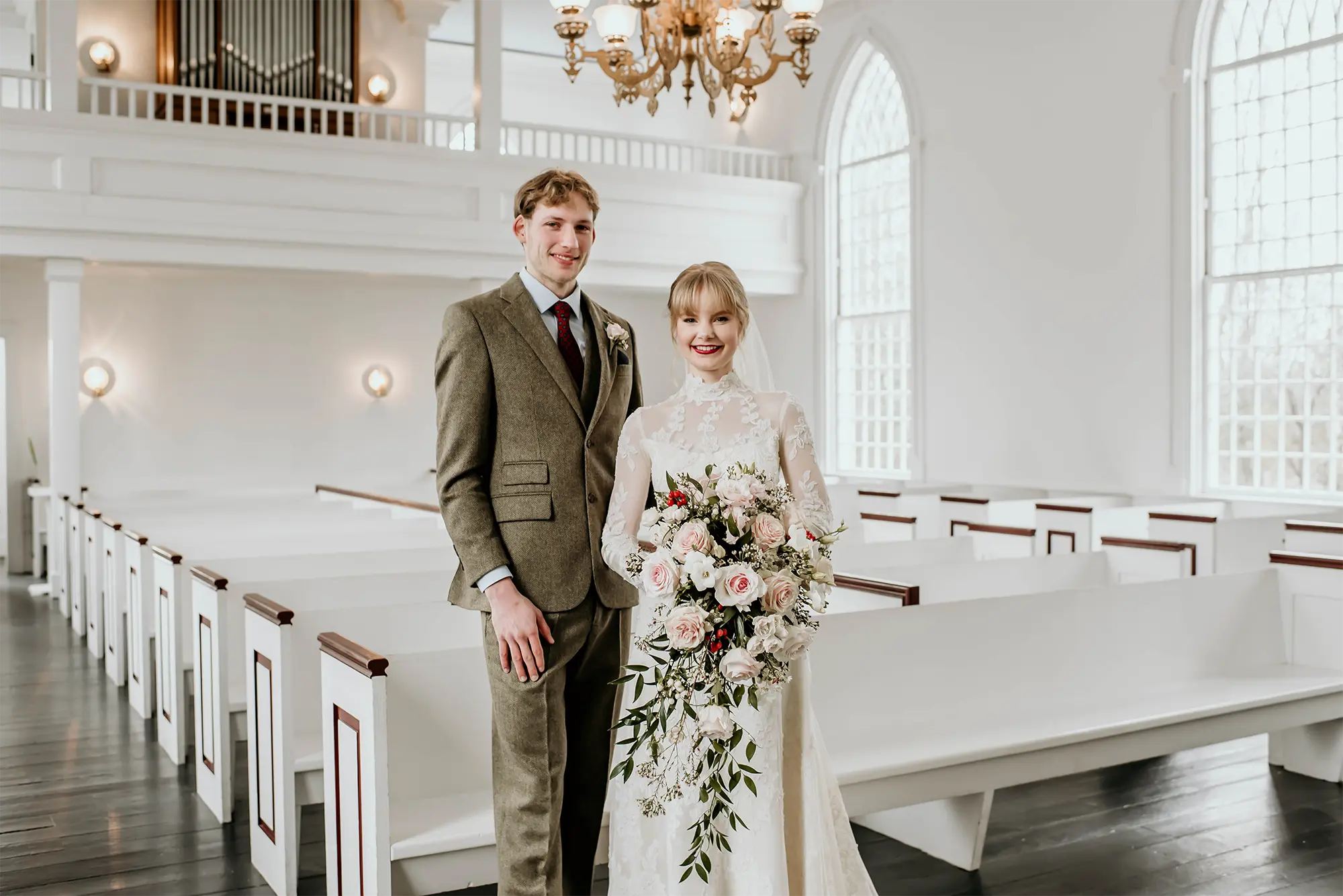 English Country Christmas Wedding at Heritage Hill