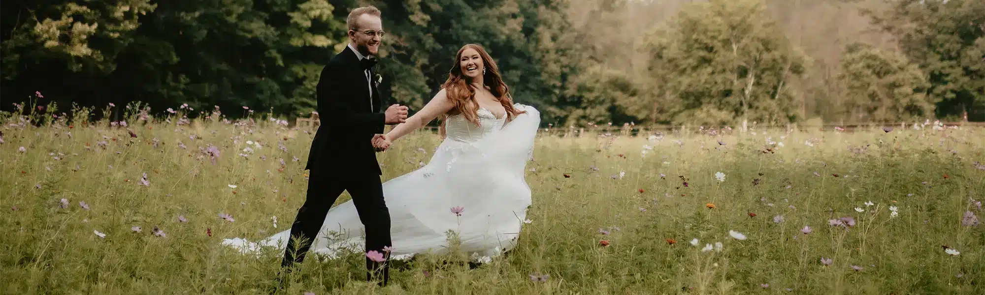 A Whimsical Wildflower Wedding