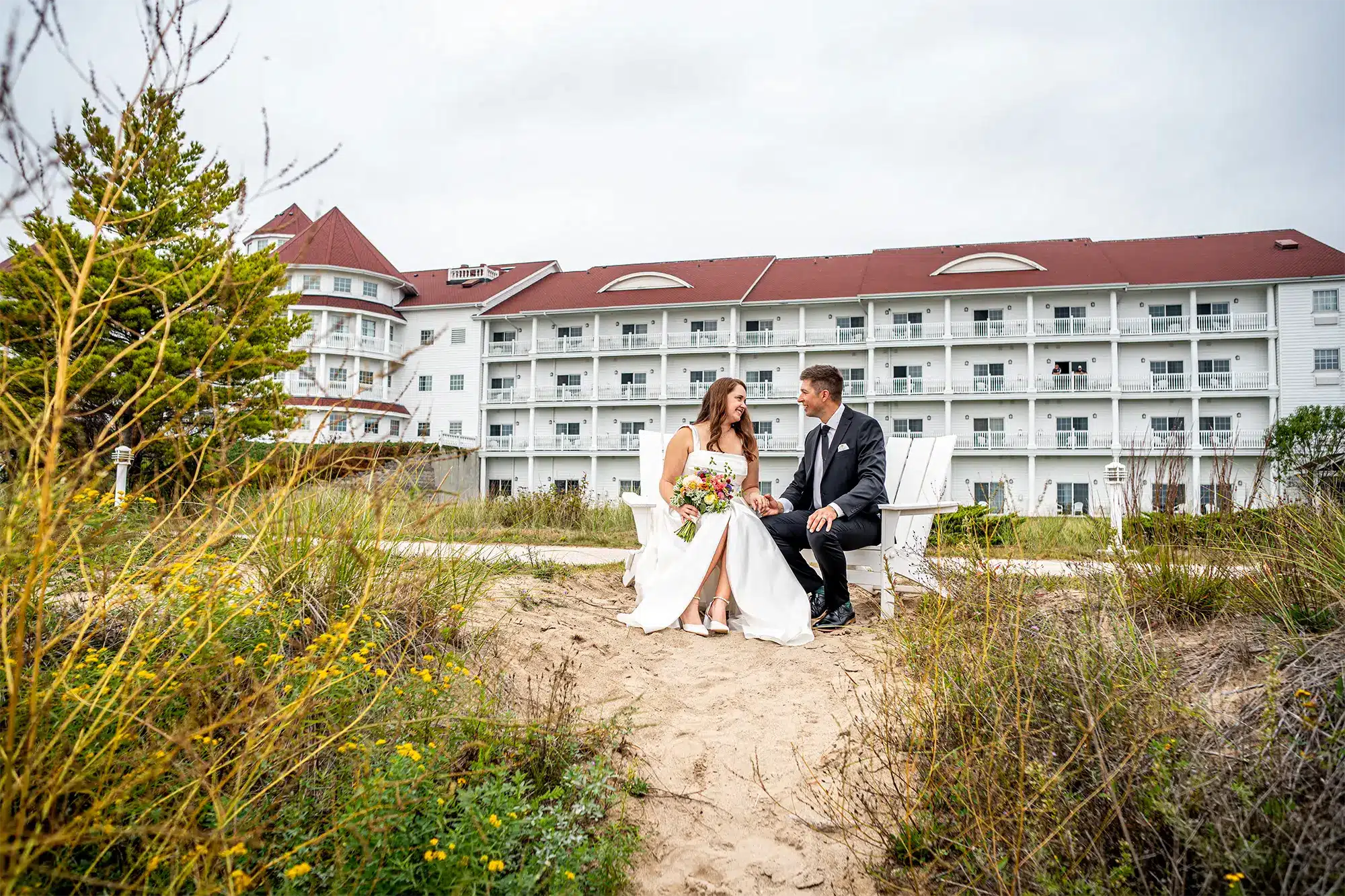 Megan & Drake's Lake Michigan Love Story